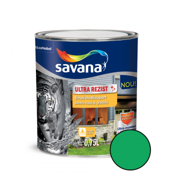 Email Savana multisuport interior/exterior, verde primavara, 2.5 l