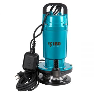 Pompa Apa Murdara Si Curata IBO Dambat WQX 1100, 1100W, 250 l/min, H Refulare 35m, Rezistenta Nisip