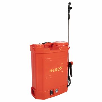 Pompa de stropit cu acumulator HERLY GF-1227, 16L, Rosie