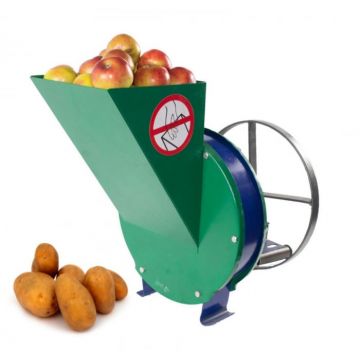 Razatoare fructe Vinita, manuala + fulie atasare motor, Cutit inox, 250kg h, Capacitate 5kg