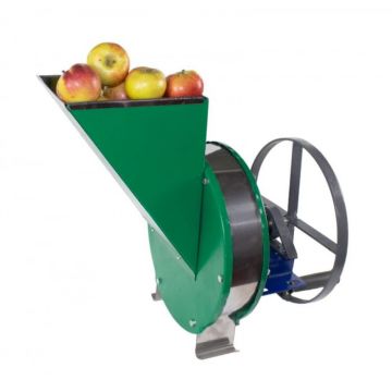 Razatoare fructe Vinita, manuala + fulie atasare motor, Cuva inox, 14kg la 60 rotatii, Capacitate 5Kg
