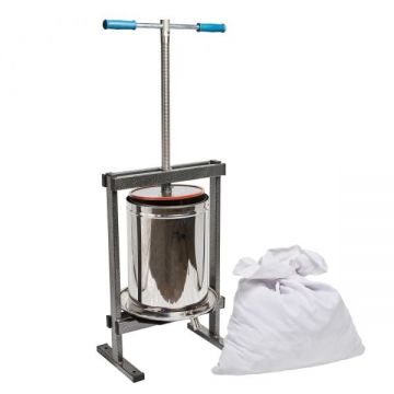 Teasc Presa struguri Vilen Inox 20L, cu picioare