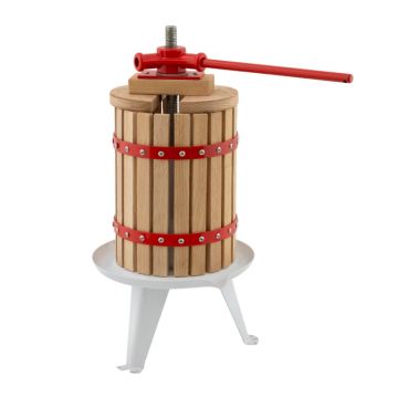 Teasc struguri Elefant FP-12 Lemn 12 L cu picioare, sistem presare lemn, inaltime 570mm
