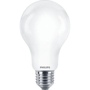 Bec LED clasic Philips, E27, 13 - 120W, lumina naturala rece 6500 K