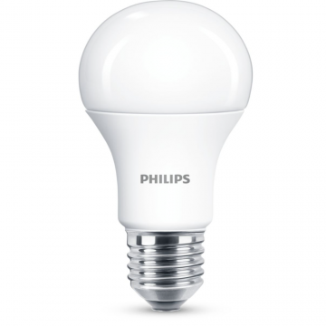 Bec LED Philips cu lumina naturala rece, E27, 12.5 W – 100 W, 6500 K