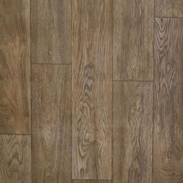 Covor PVC linoleum Plank, maro, rezidential mediu,grosime 2,5 mm, latime 300 cm