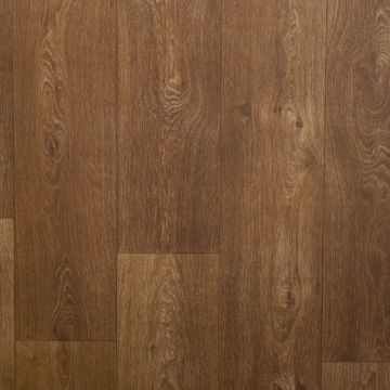 Covor PVC linoleum Plank, maro, rezidential mediu, latime 150 cm, grosime 2.5 mm