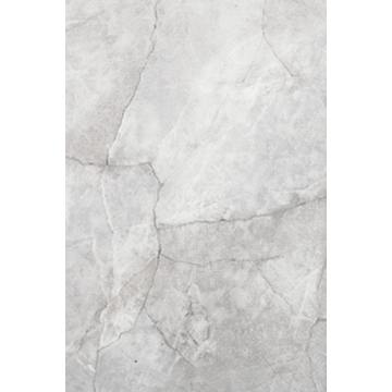 Faianta baie rectificata Kai Siena, gri, lucios, aspect de marmura, 30 x 20 cm
