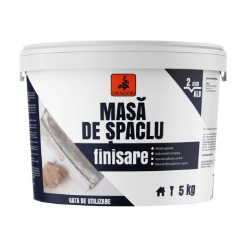 Masa de spaclu acrilica pentru finisare Dragon, 5 kg