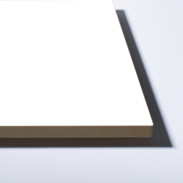 MDF melaminat Yildiz alb membrane 2 fete, 2800 x 2070 x 18 mm