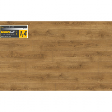 Parchet laminat 12 mm Egger Honey Brook Oak EHL103, nuanta medie, clasa de trafic 33, click, 1291 x 193 mm