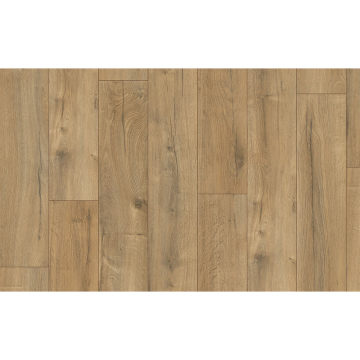 Parchet laminat 8 mm Egger Brown Loja Pak EHL143, nuanta medie, stejar, clasa de trafic 32, click, 1291 x 193 mm