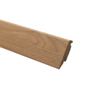 Plinta parchet MDF, nuc modern, 2440 x 60 x 19 mm