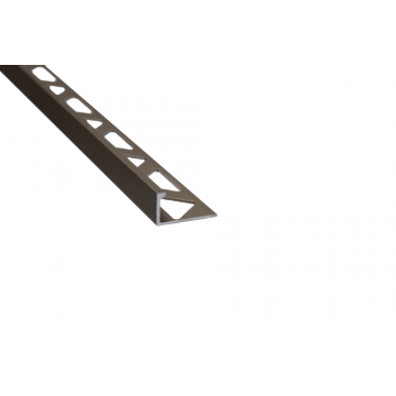Profil terminatie gresie/faianta, maro, 2.5 m
