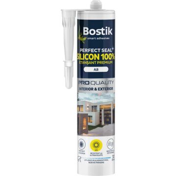 Silicon universal, alb, Bostik, interior / exterior, 280ml