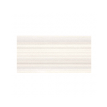 Faianta baie Cesarom Stripes, gri, lucios, model, 50 x 25 cm