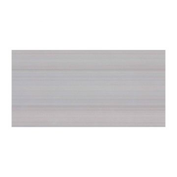 Faianta baie glazurata Cesarom Stripes, gri, luciosa, model, 50 x 25 cm
