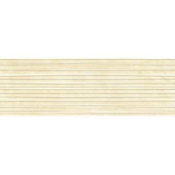 Faianta baie Kai Botticino Beige Lines, bej, lucios, aspect de marmura, 75.5 x 25.5 cm