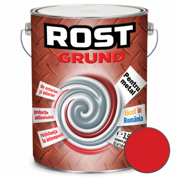 Grund pentru metal, Rost, rosu oxid, 3,5l