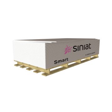 Placa gips carton Siniat Nida Smart, 12.5 x 1200 x 2600 mm