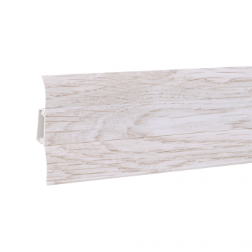 Plinta parchet Perfecta 213, PVC, chestnut Girona, 2500 x 62 x 23 mm