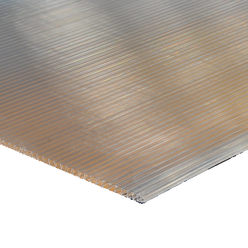 Policarbonat celular Carboplak, transparent, 6 m x 2,1 m, grosime 4 mm