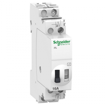 Teleruptor iTL Schneider A9C30811, 1P,1Nd, 16A, bobina 110 Vcc-230/240Vca