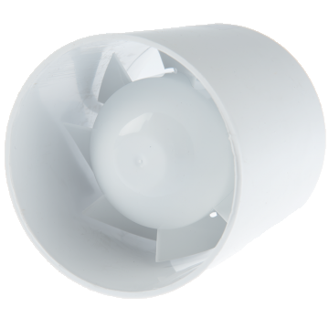 Ventilator axial de tubulatura Euro 1, Dospel, D 100 mm, 15W, alb