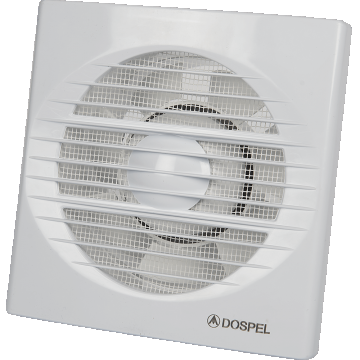 Ventilator axial Rico 100S, Dospel, D 100 mm, 15W, alb