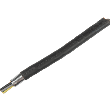 Cablu electric C2XABY (CYABY) 5 x 2,5 mm², izolatie PVC, negru, cupru