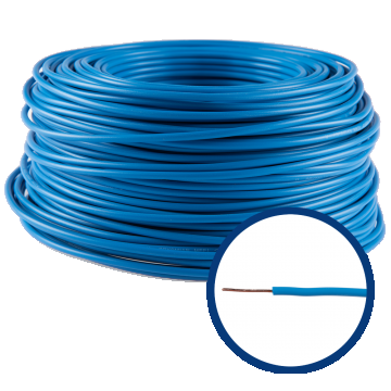 Cablu electric FY/ H07V-U 1,5 mm albastru