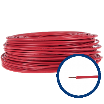 Cablu electric FY/ H07V-U 4 mm rosu