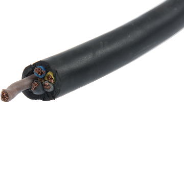 Cablu electric H07RN-F 5 x 6 mmp, izolatie cauciuc