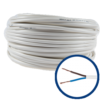 Cablu electric MYYM 2 x 2,5 mmp