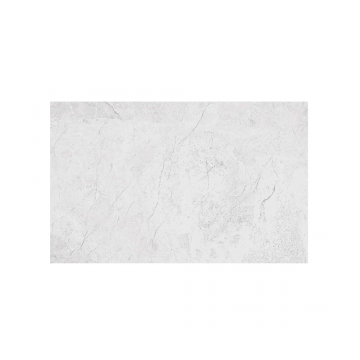 Faianta baie glazurata Cesarom Baccarin, gri, lucios, aspect de marmura, 40.2 x 25.2 cm