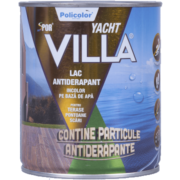 Lac Spor Villa Yacht lucios 3 in 1 wenge 0,75 L