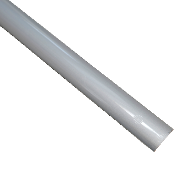 Profil de dilatatie din aluminiu SM1, Arbiton, argintiu, aspect lucios, 1,86 m