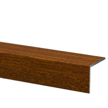 Profil pentru treapta cu surub Set Prod S45 cu latime 25 mm, lemn exotic, 3 m