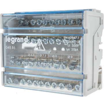 Repartitor modular Legrand 004886, 4P, 125 A