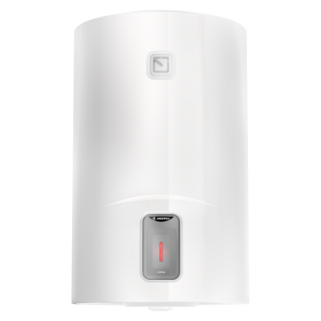 Boiler electric 100 l Ariston Lydos R 100 V, 1800 W, vertical, fara serpentine, 1 rezervor, alb, 24 kg, 913 x 480 x 480 mm