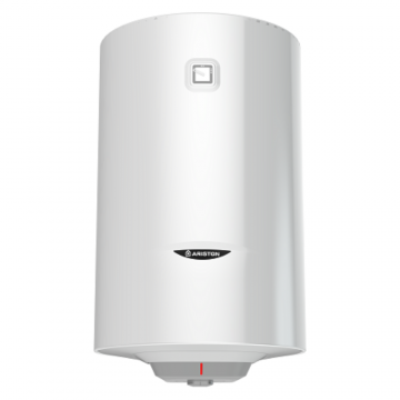 Boiler electric 80 l Ariston Pro 1 R 80 VTD, 1800 W, vertical, 1 serpentina, 1 rezervor, alb, 24 kg, 758 x 450 x 450 mm