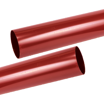 Burlan scurgere PVC Regenau, rosu RAL 3011, 3 m, diam. 100 mm Burlan scurgere PVC Regenau, rosu RAL 3011, 3 m, diam. 100 mm