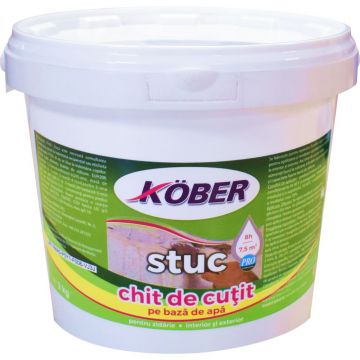 Chit de cutit pentru zidarie Kober, alb, 3 kg