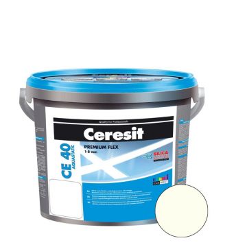 Chit de rosturi gresie si faianta Ceresit CE 40, alb, interior/exterior, 2 kg