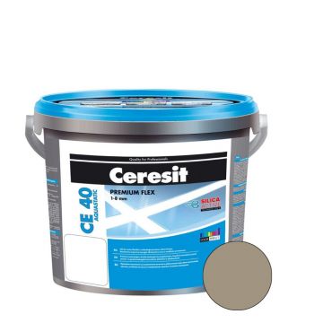 Chit de rosturi gresie si faianta Ceresit CE 40, gri, interior/exterior, 2 kg