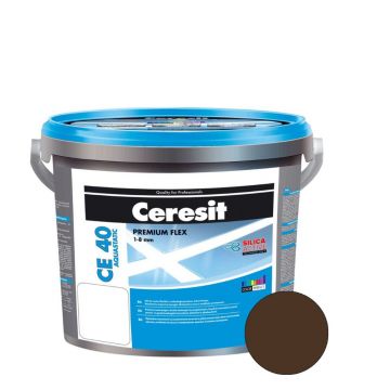 Chit de rosturi gresie si faianta Ceresit CE 40, maron, interior /exterior, 5 kg