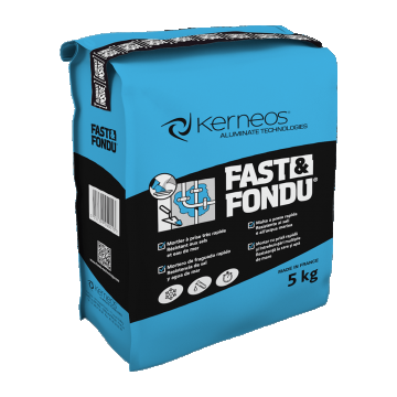 Ciment aluminos Fast Fondu, priza rapida, 5 kg