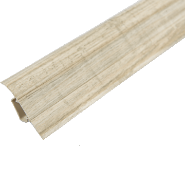 Plinta parchet, cu canal cablu, PVC, stejar country, Arbiton LM55, 2500x55 mm