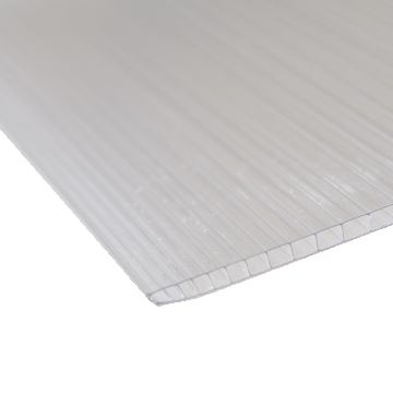 Policarbonat celular, transparent, 1,5 x 2,10 m x 6 mm