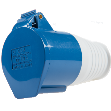 Priza industriala Comtec MAMA pe cablu 6223 3 x 32A/IP44